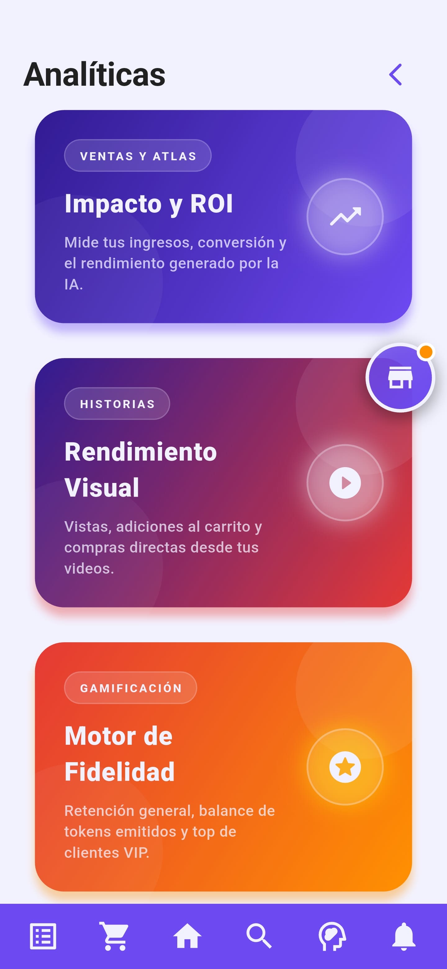 Analíticas para Comerciantes