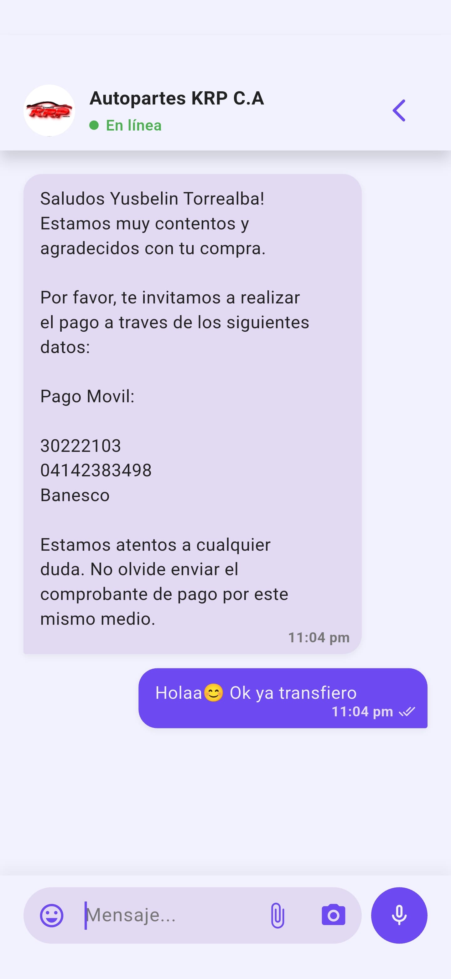 Chats en Tiempo Real