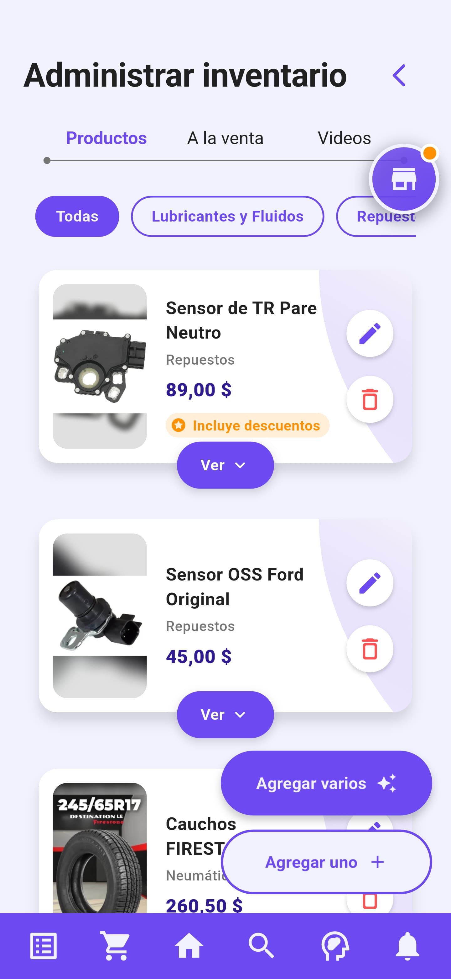 Manejo de Inventarios